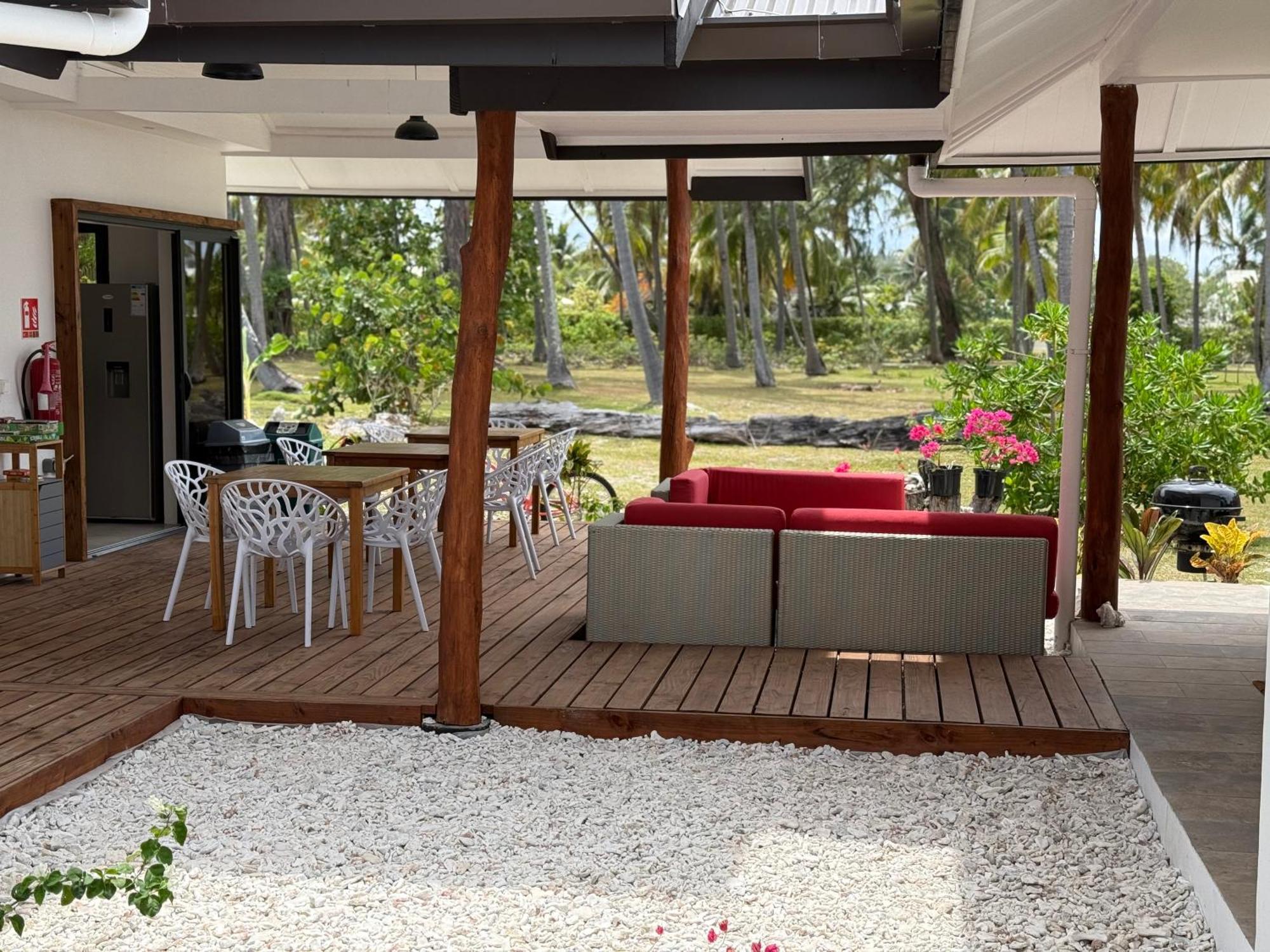 Moorea Chill And Beach Lodge Teavaro 外观 照片